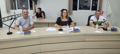 Vereadores Juninho, Leandra e Neylson