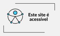 Símbolo de acessibilidade para indicar que o site é acessível.