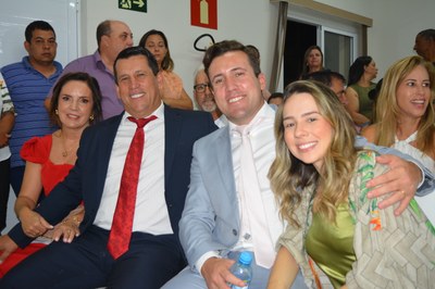 Prefeita Maura e família