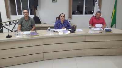 Vereadores Juninho, Leandra e Neylson