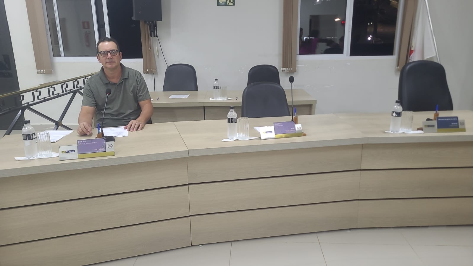 Vereadores Maria Eduarda e Índio