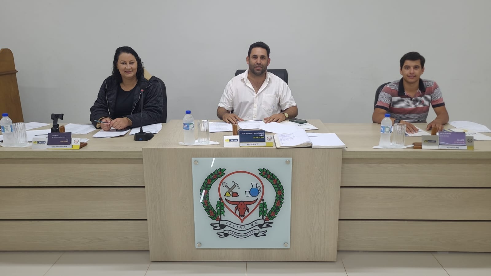 Vereadores fazem primeira reunião após o recesso